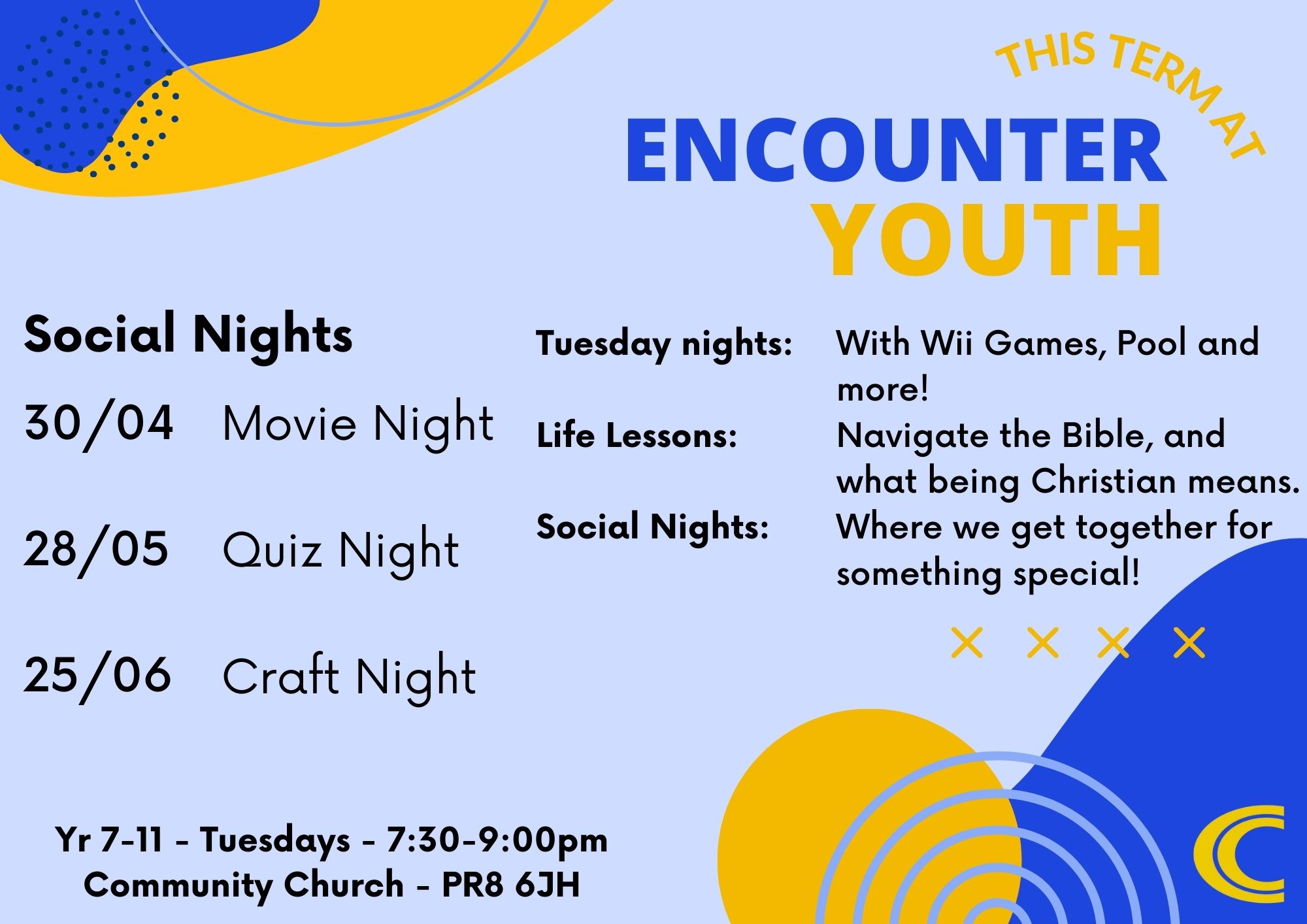 https://www.communitychurch.org.uk/storage/assets/Encounter Youth Tuesday Timetable.jpg